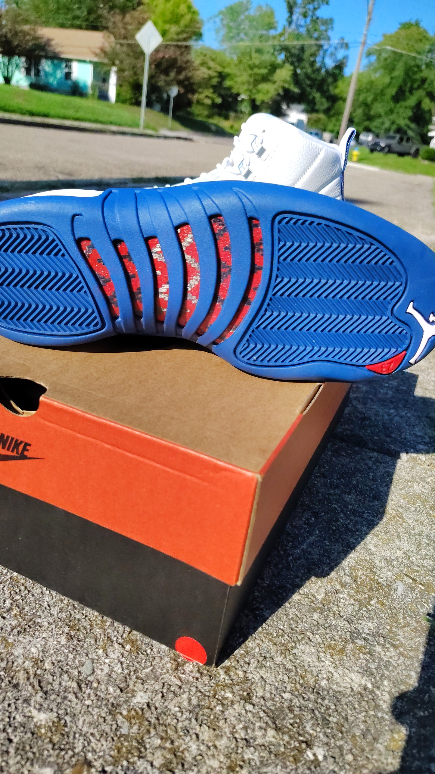 Jordan Retro 12 French blue