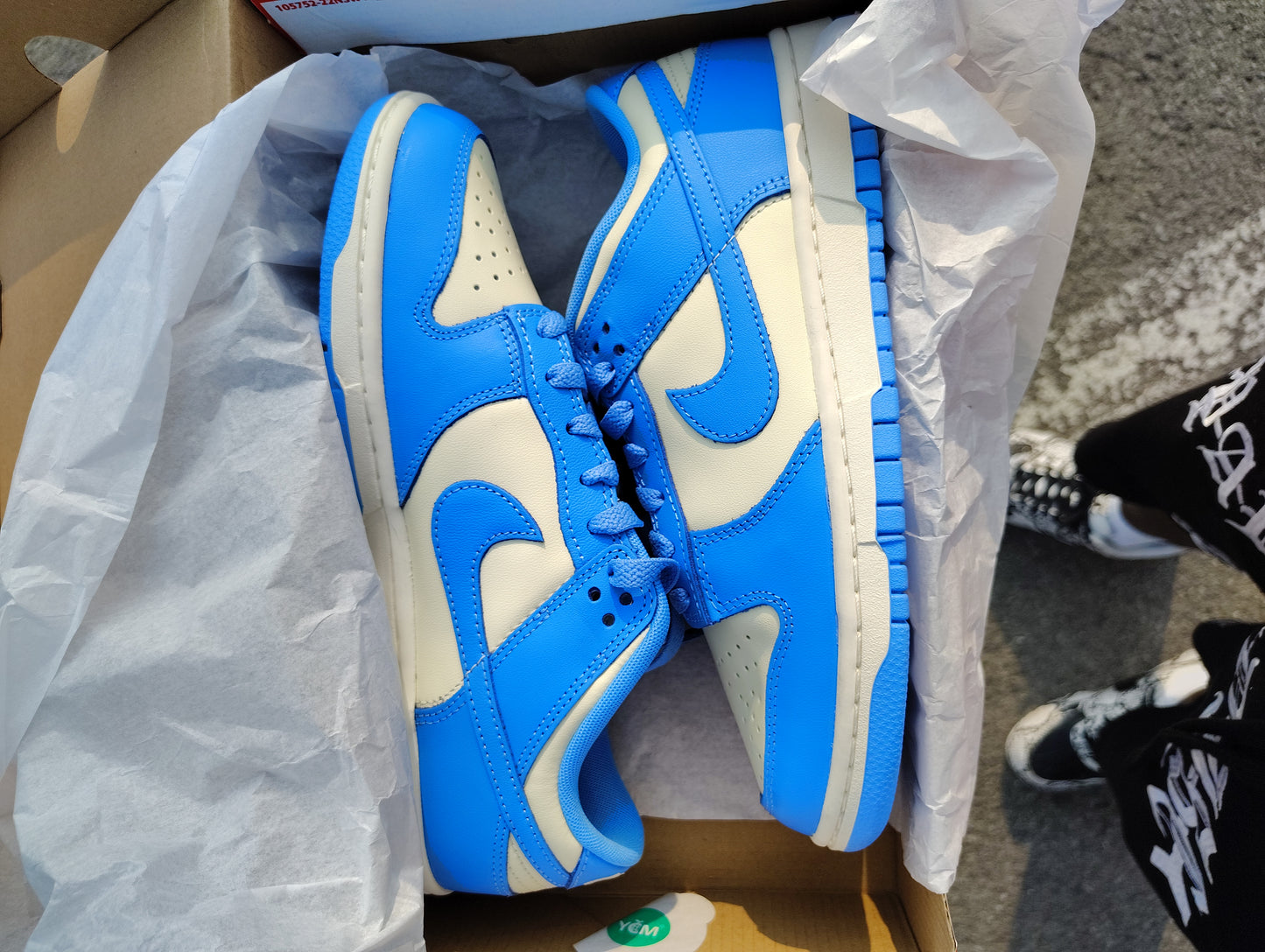 Nike Dunk low UNC