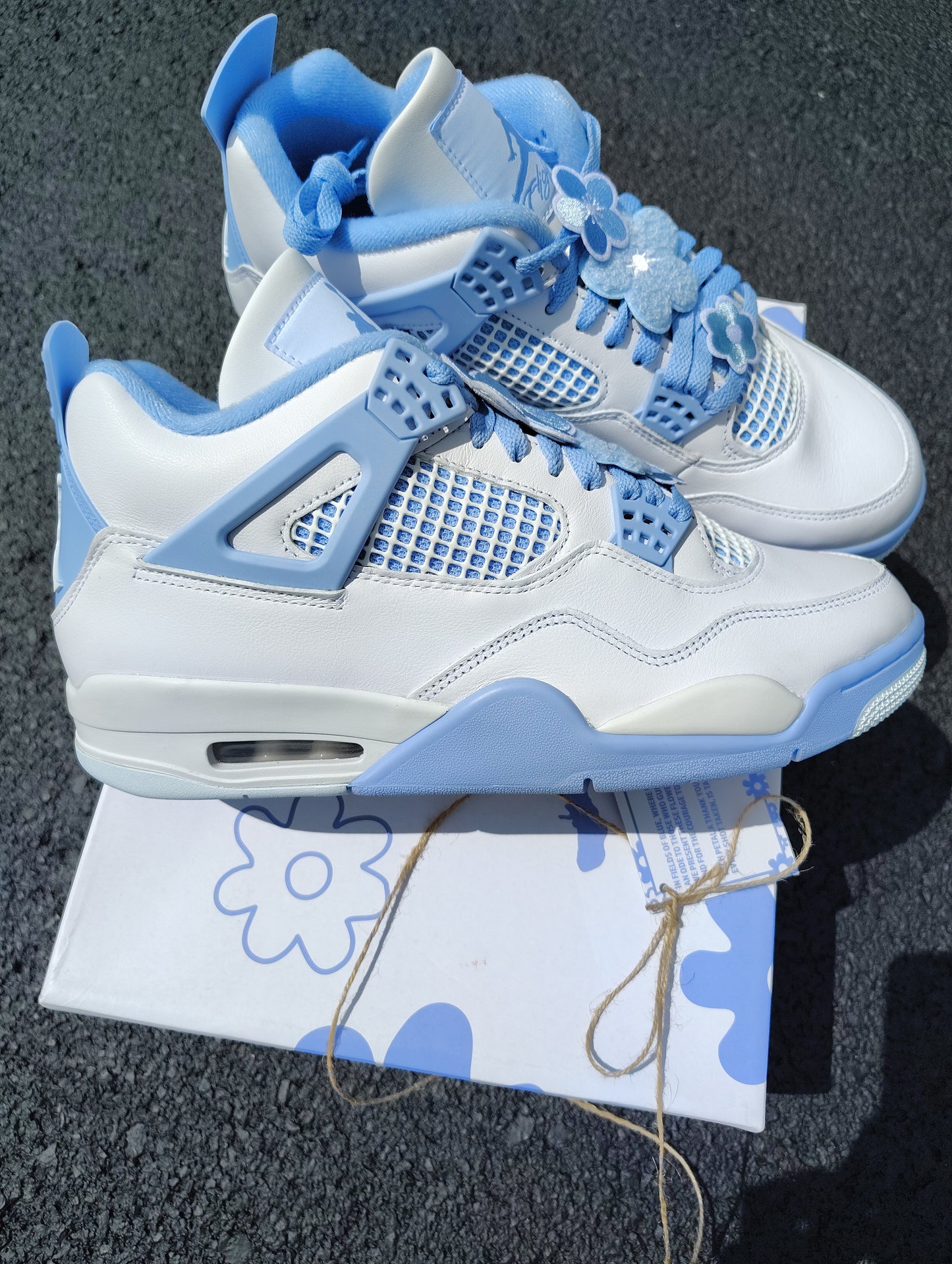Air Jordan Retro 4 ( for get me not)